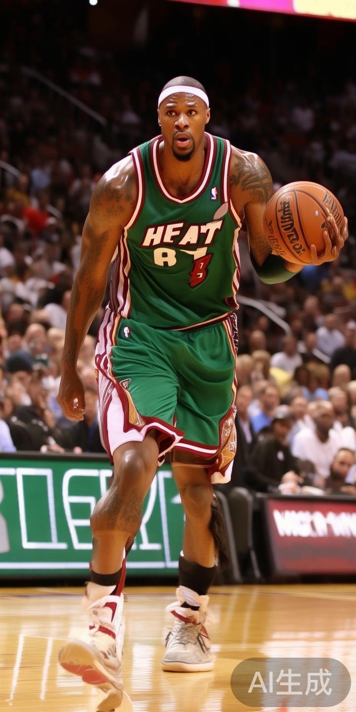 德怀特韦德于2003年加入迈阿密热火队，开启了他的